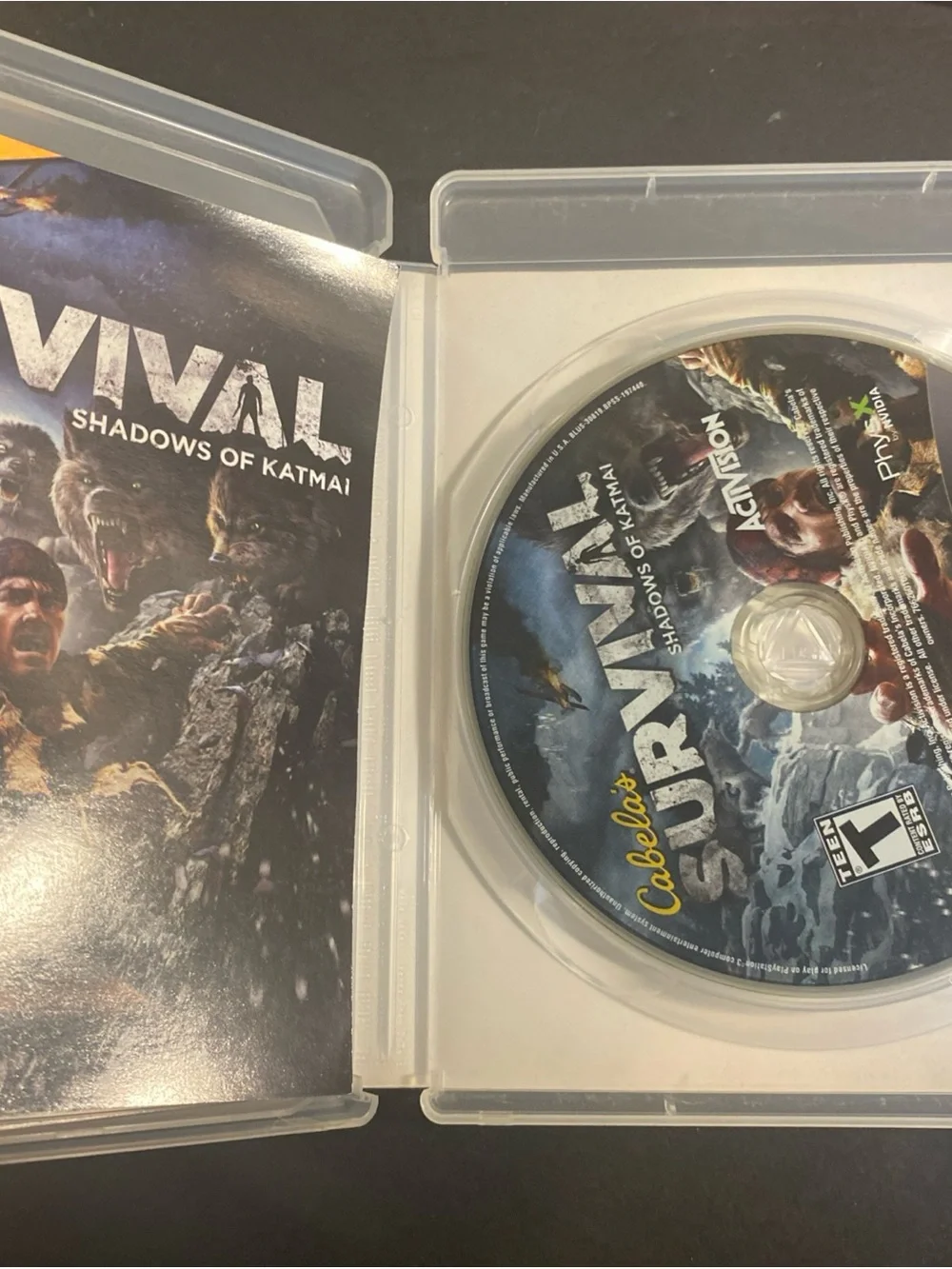 Cabelas Survival Shadows of Katmai PS3 PlayStation 3 Complete